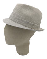 Carica l'immagine nel visualizzatore di Gallery, Cappello lino Marone
